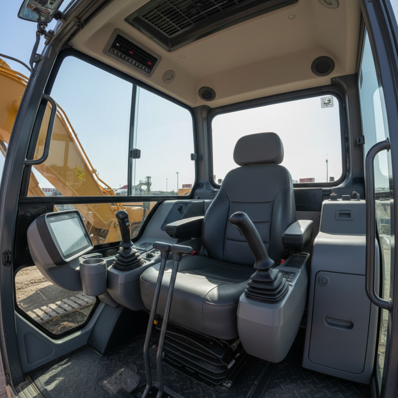 China Best Excavator Interior Accessories for Optimal Comfort?