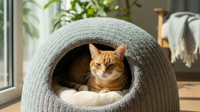 Почему кошкам нужны закрытые лежаки?