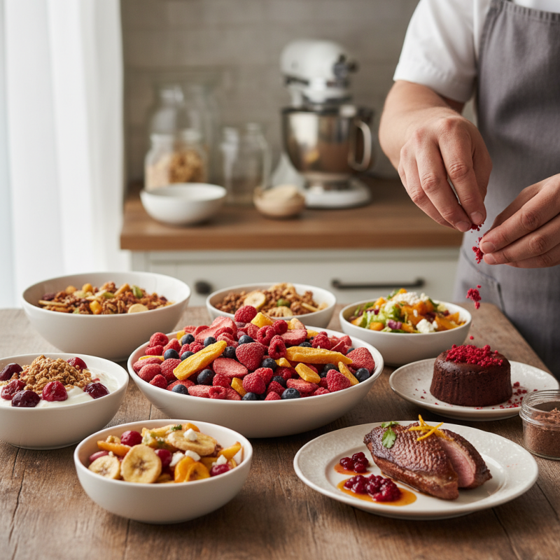 Top 10 Tips for Using Freeze Dried Fruits in Your Cooking?