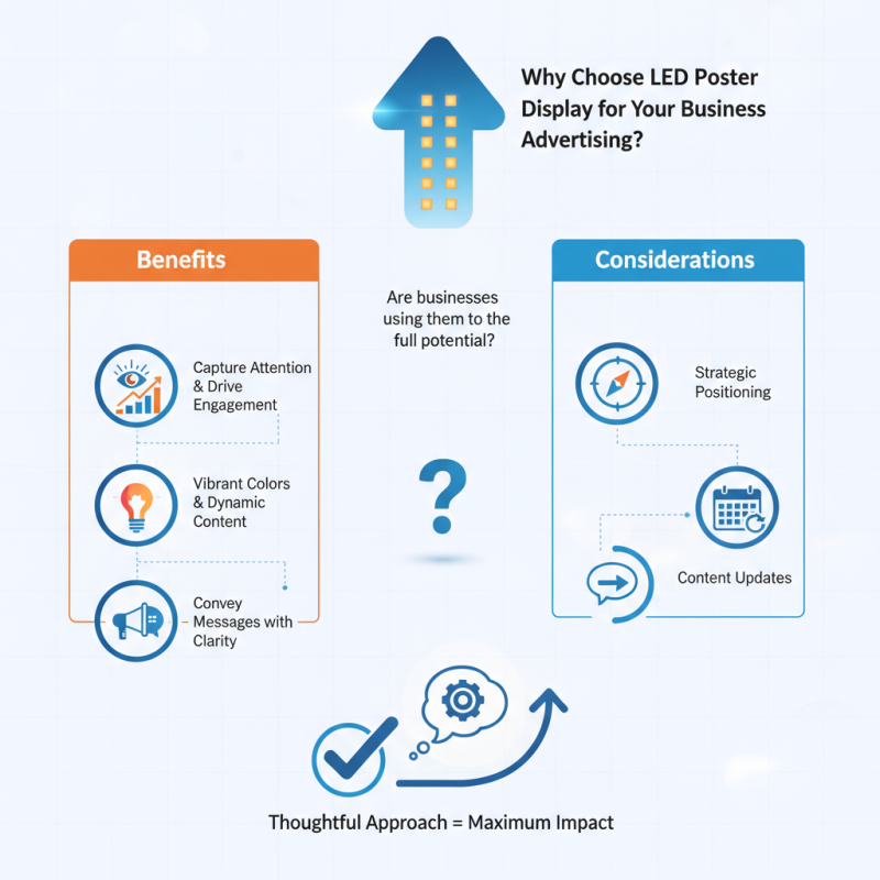 Why Choose LED Poster Display for Your Business Advertising?