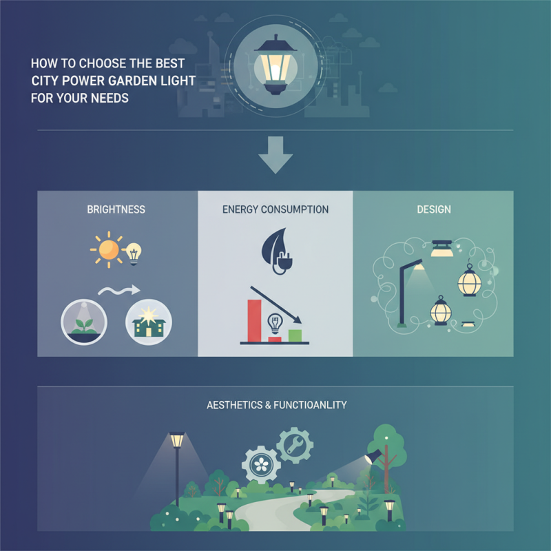 How to Choose the Best City Power Garden Light for Your Needs