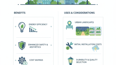 China Best City Power Garden Light Benefits and Uses?