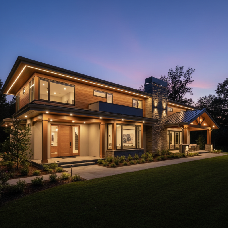 Top 10 Eave Lighting Designs for Stunning Home Aesthetics?