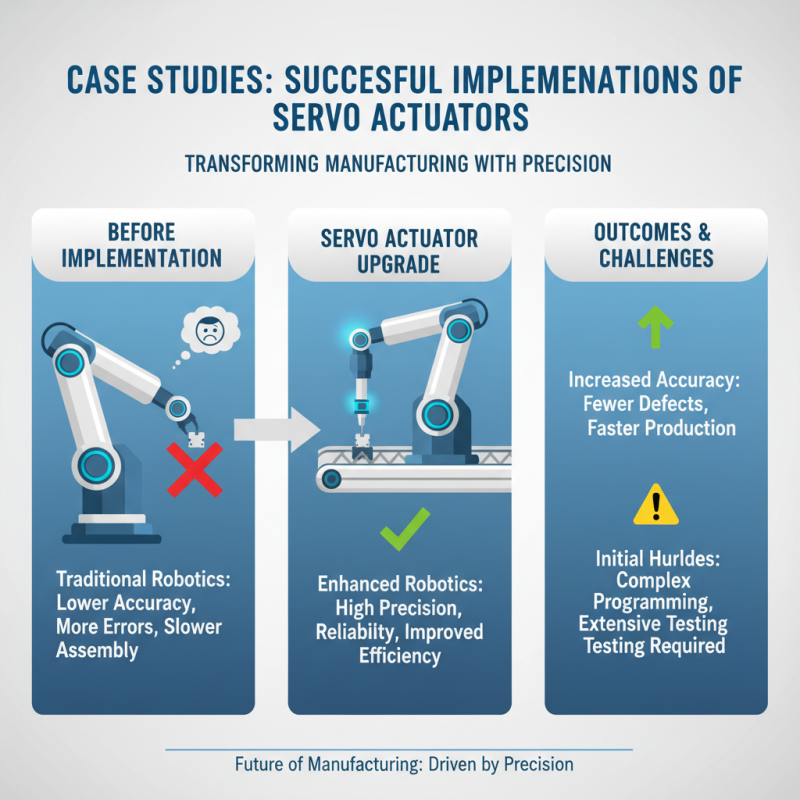 Top 10 Servo Actuators for Precision Control and Performance?
