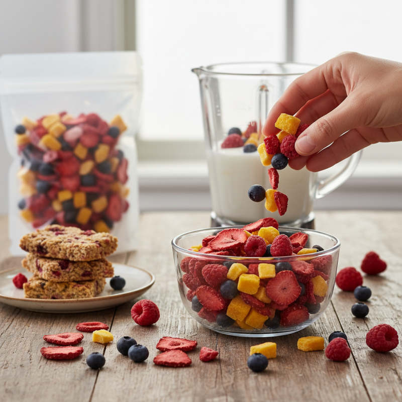 What is Freeze Dried Fruits and How Are They Used?