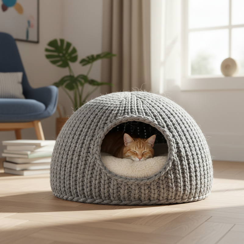 Закрытые лежаки для кошек как выбрать лучший вариант?