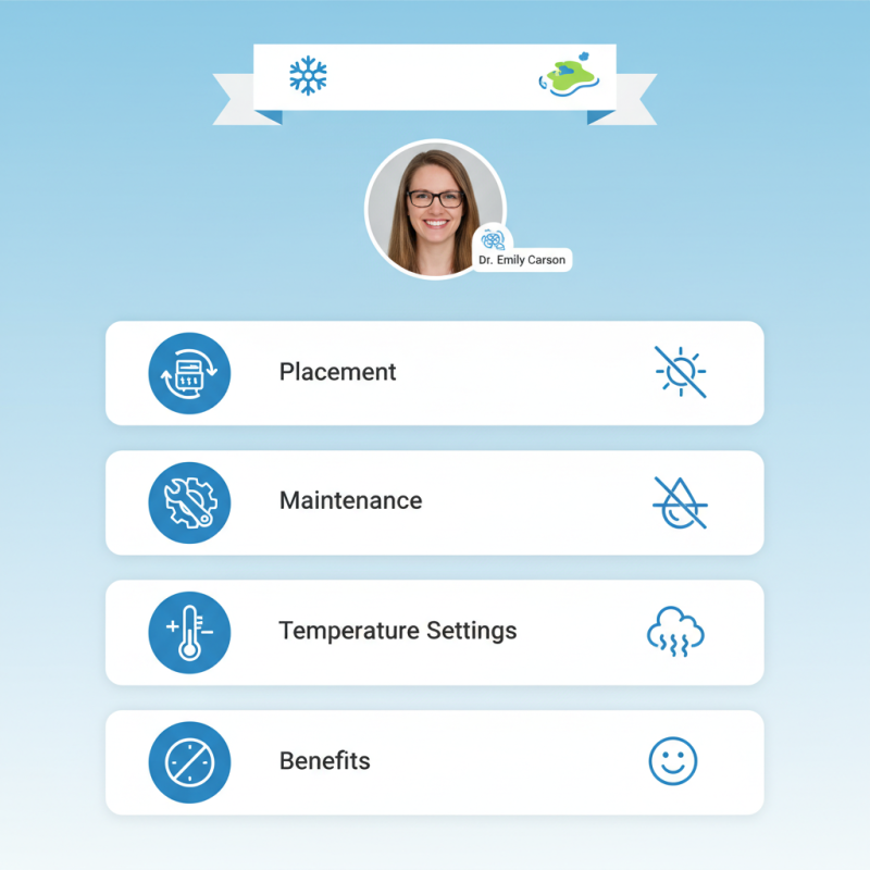 Top Tips for Using Antifog Island Cooler Effectively?