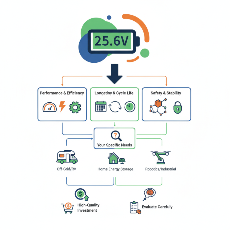2026 Best 25.6v Lifepo4 Battery Options for Your Needs?