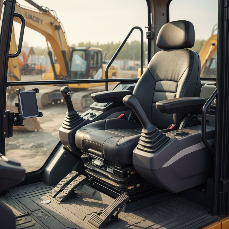 What are the Best Excavator Interior Accessories for Comfort?