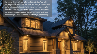 How to Choose Eave Lighting for Your Home?