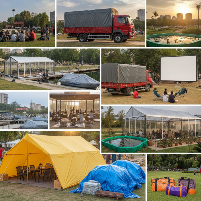 Top 10 Applications of PVC Tarpaulin in Daily Life?