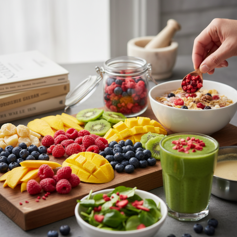 How to Use Freeze Dried Fruits in Your Meals?