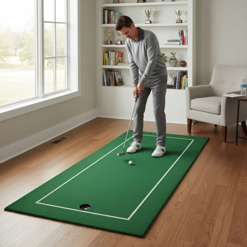 Why Use a Traditional Putting Mat for Indoor Golf Practice?