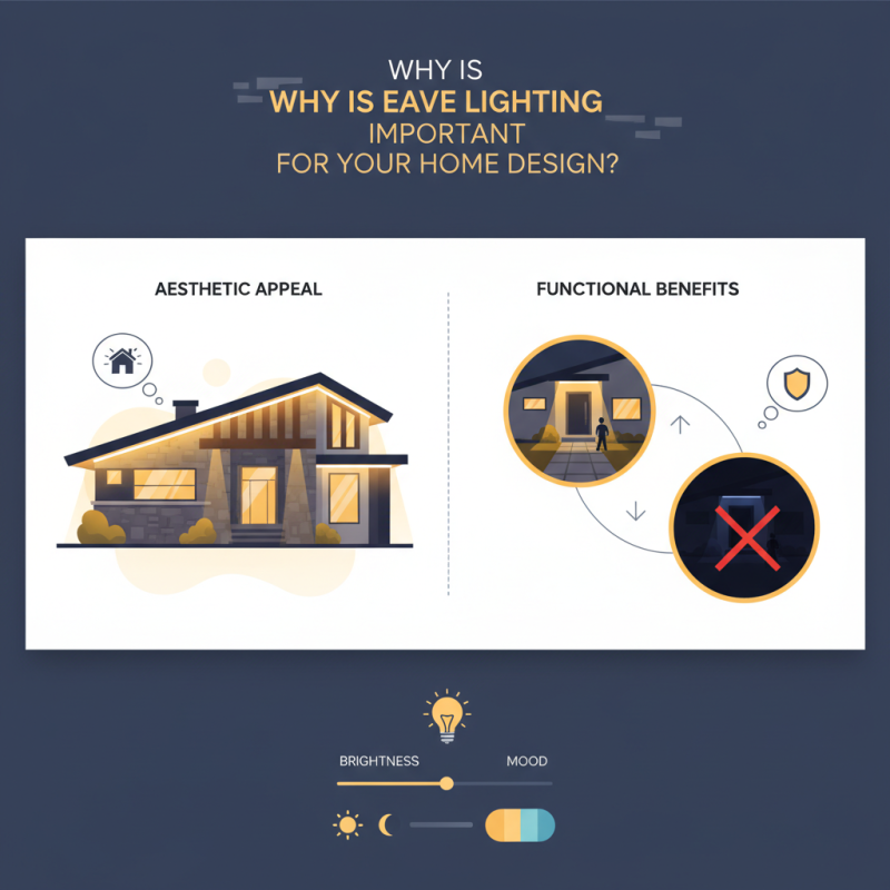 Why is Eave Lighting Important for Your Home Design?