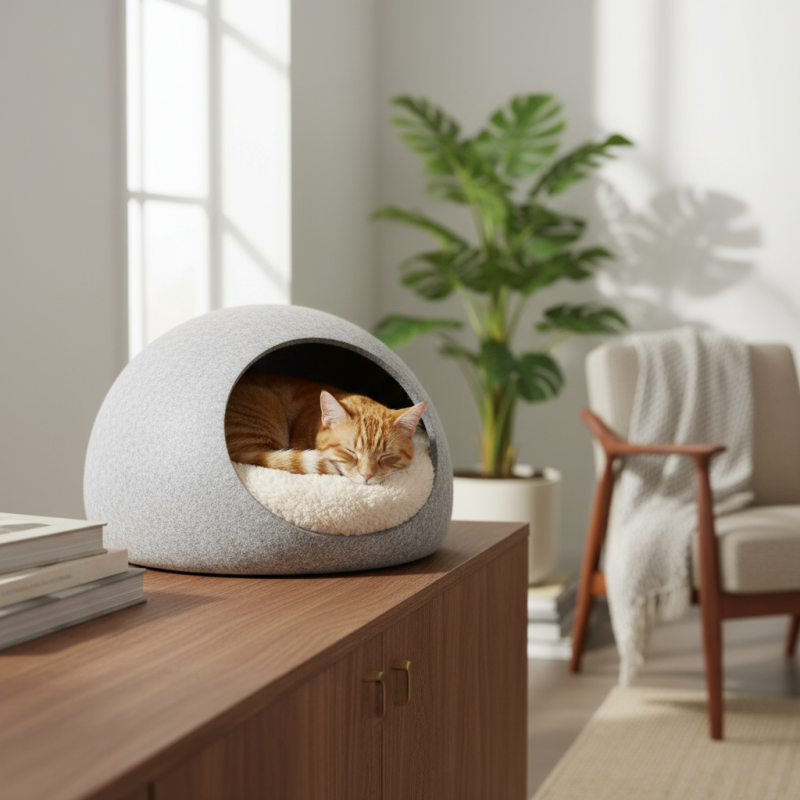 Закрытые Лежаки Для Кошек Какой Лучше Выбрать?