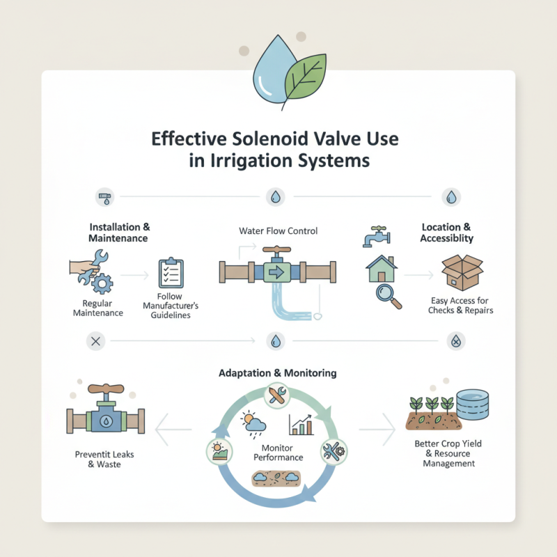 How to Use Solenoid Valve in Irrigation System Effectively?