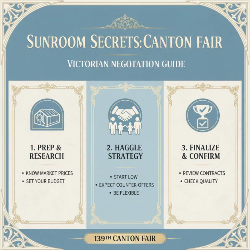 How to Source Victorian Sunrooms at the 139th Canton Fair?