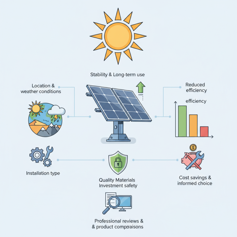 How to Choose the Right Photovoltaic Bracket for Your Needs?