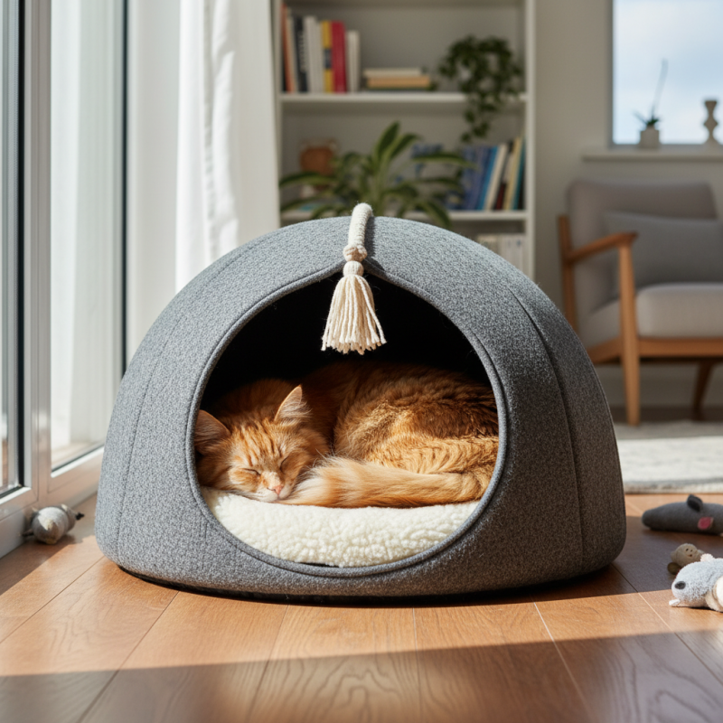 Закрытые Лежаки Для Кошек Как выбрать вариант?