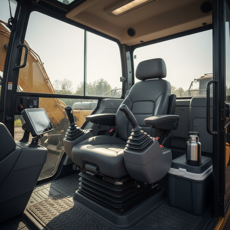 What are the Best Excavator Interior Accessories for Comfort?