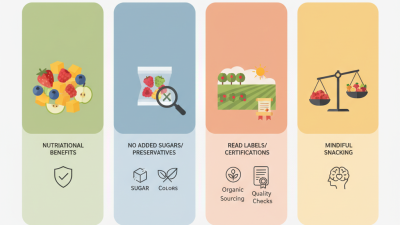 How to Choose Freeze Dried Fruits for Healthy Snacking?