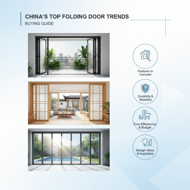 China Top Folding Door Trends and Buying Guide?