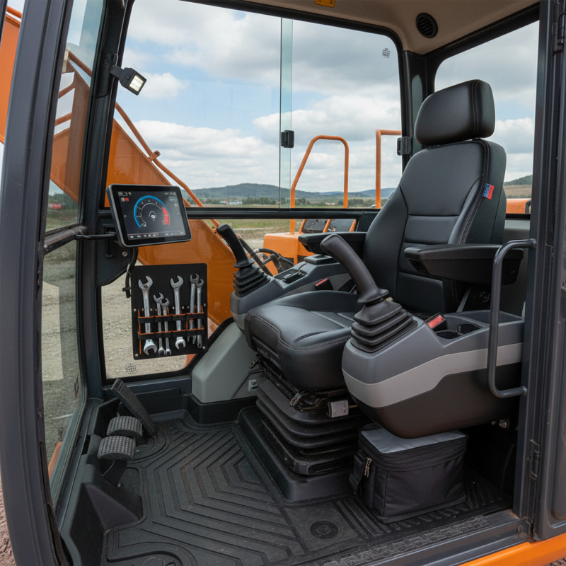 Best Excavator Interior Accessories for Maximum Comfort