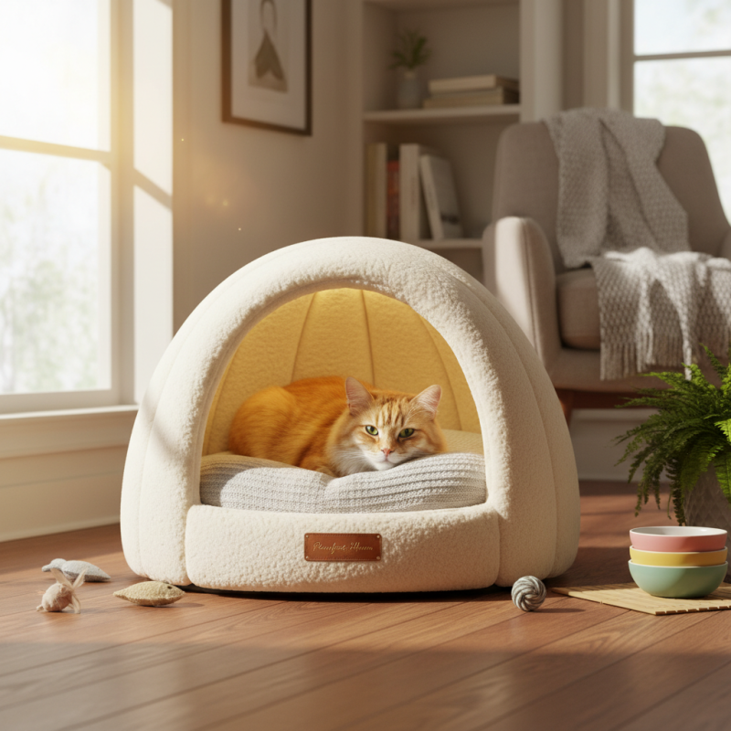 Лучшие закрытые лежаки для кошек как выбрать и где купить?