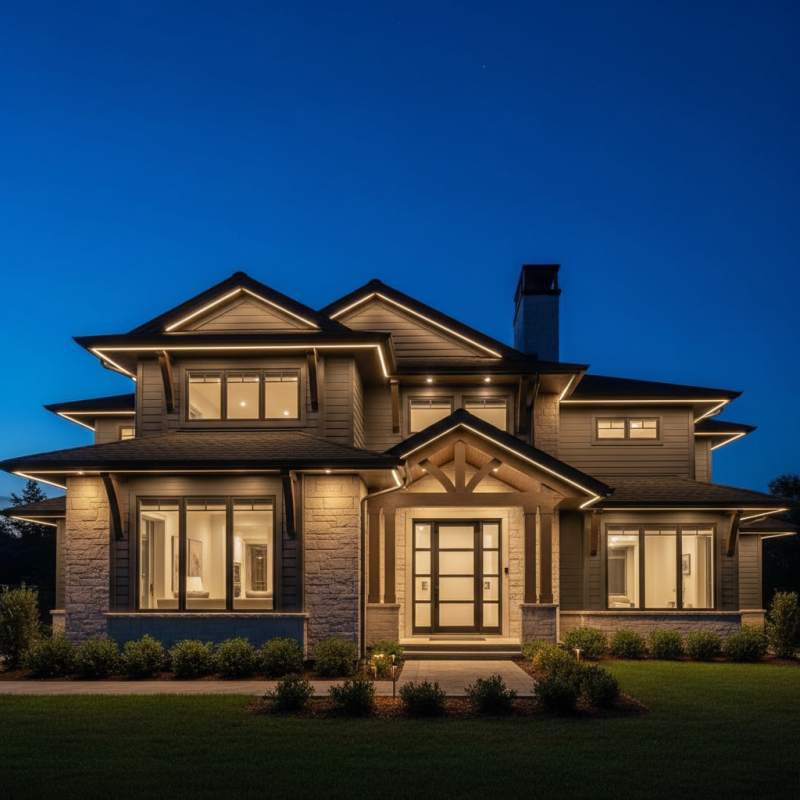 Top 10 Eave Lighting Ideas for Stunning Home Exteriors?