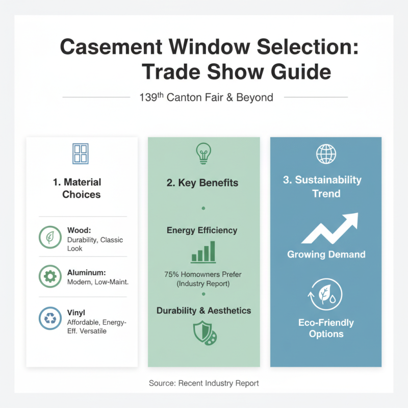 How to Choose Casement Windows at the 139th Canton Fair?