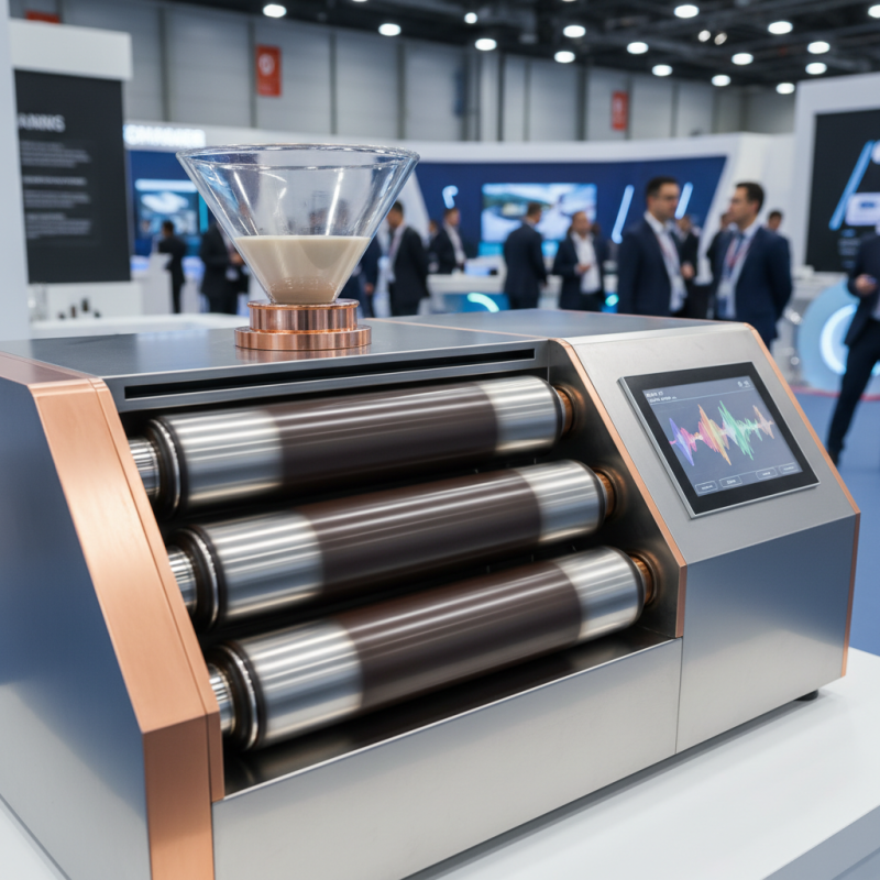 China Best Three Roll Mill Machine for High Quality Dispersion Solutions?