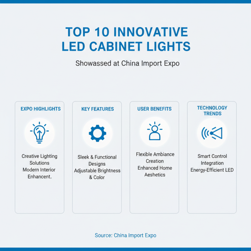 Top 10 LED Cabinet Lights to Discover at China Import Expo?