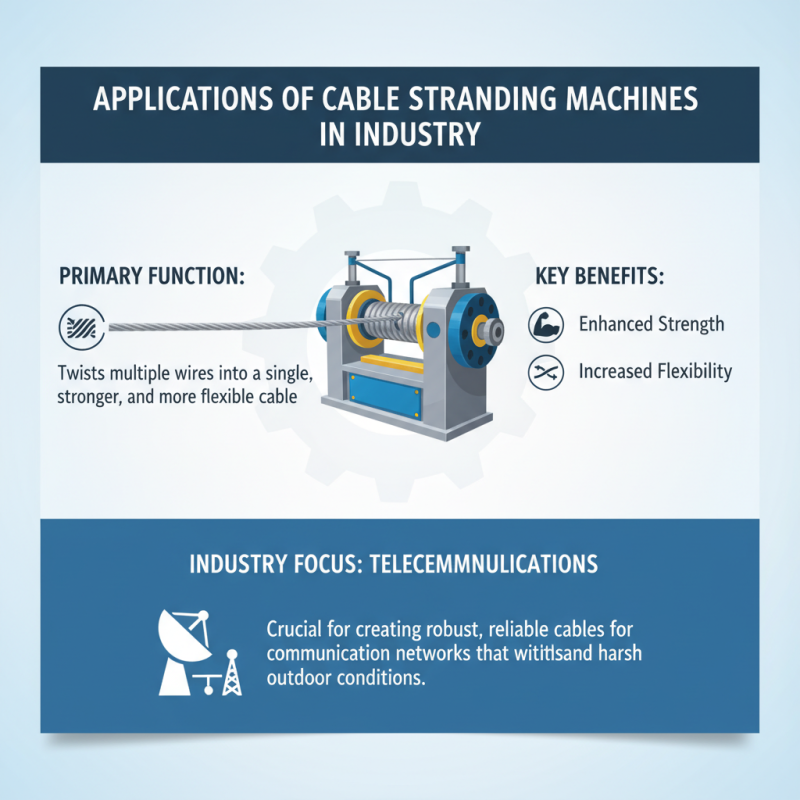 What is a Cable Stranding Machine and How Does It Work?