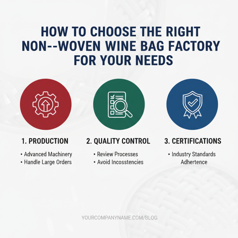 Why Choose a Non-Woven Wine Bag Factory for Your Packaging Needs?