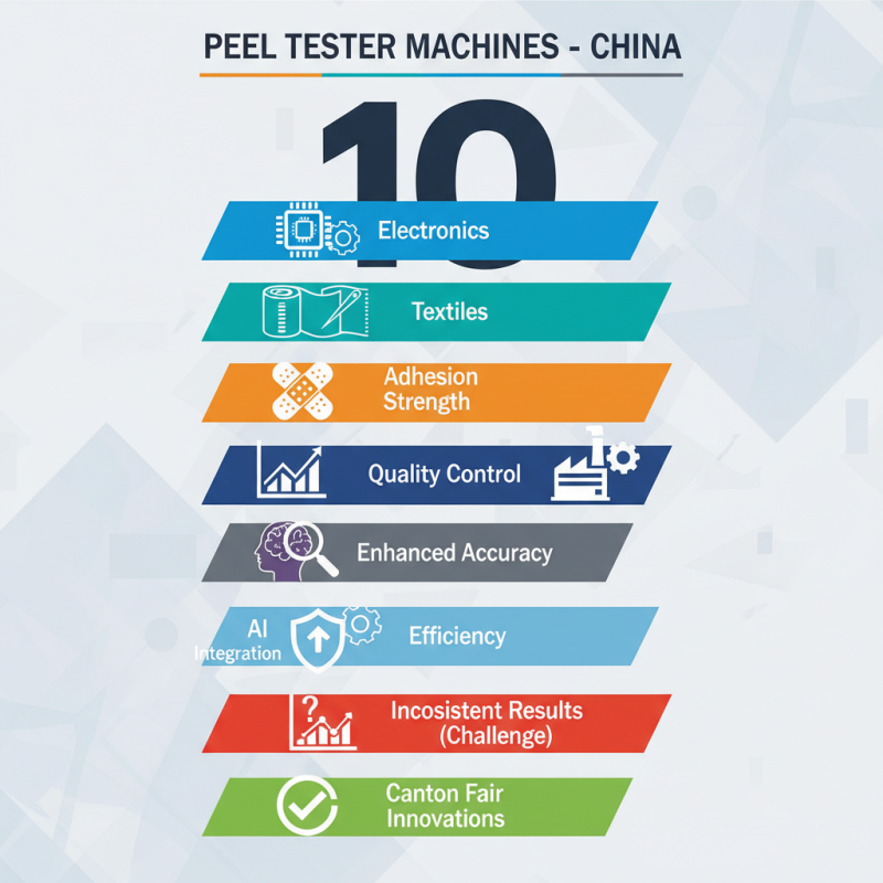 Top 10 Peel Tester Machines in China for Quality Assurance?