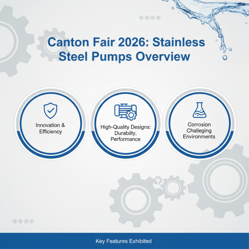 Top 10 Stainless Steel Pumps at Canton Fair 2026?