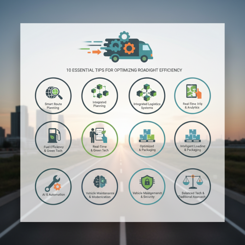10 Essential Tips for Optimizing Roadway Freight Efficiency