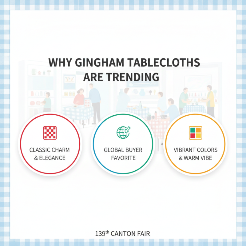 Why Choose Gingham Tablecloth at 139th Canton Fair for Global Buyers?