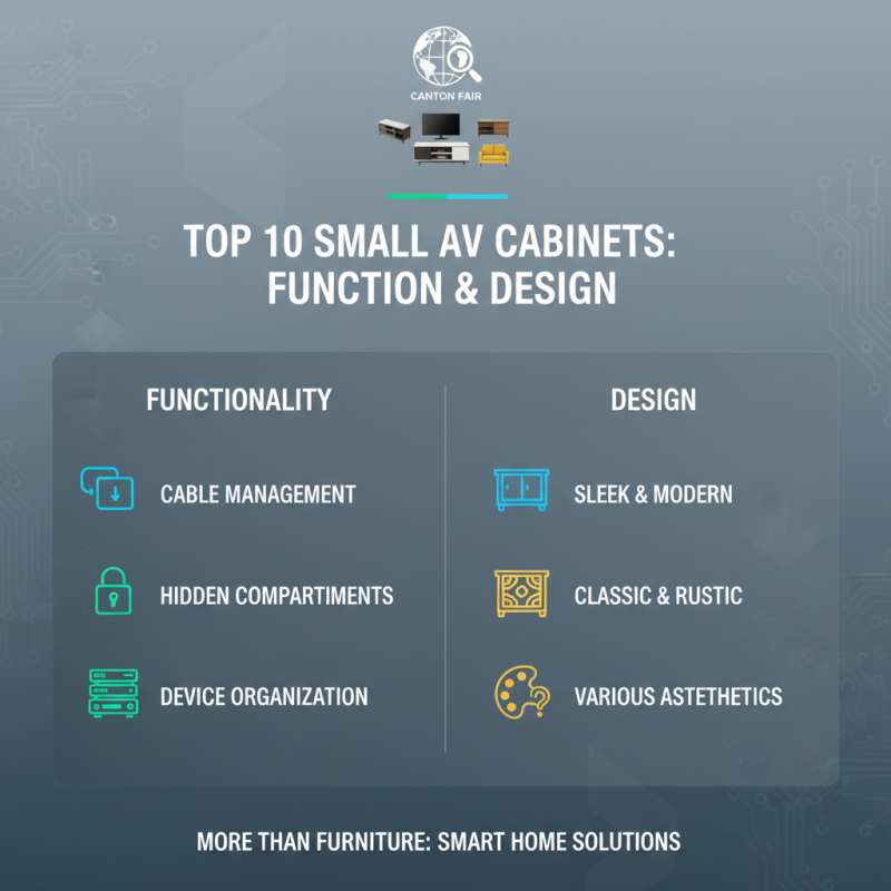 Top 10 Small AV Cabinets at China Import and Export Fair?