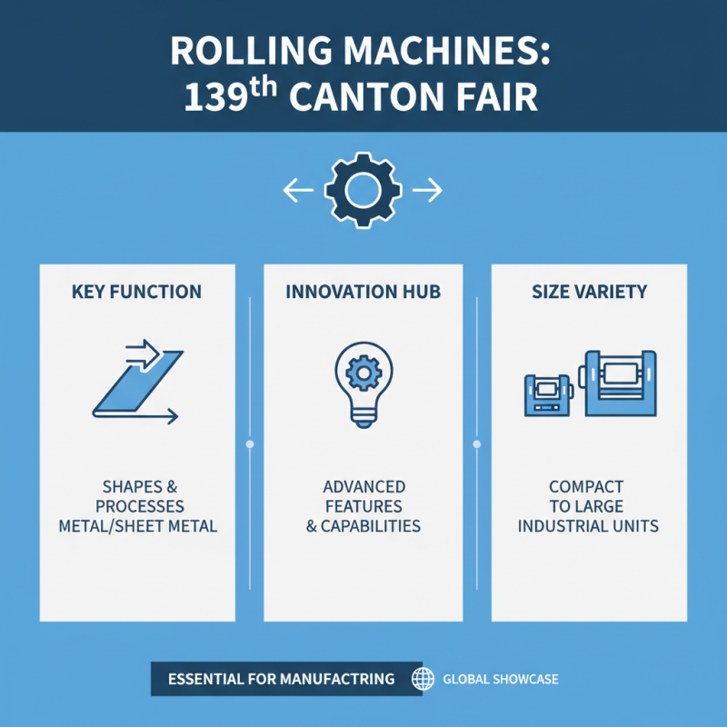 What is a Rolling Machine at the 139th Canton Fair?