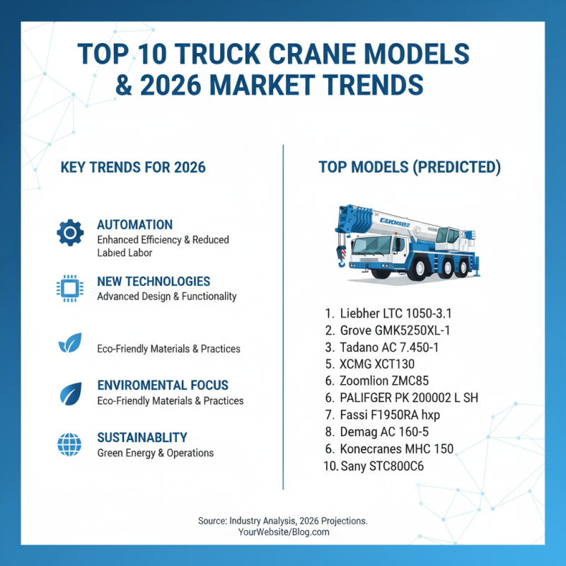 Top 10 Truck Crane Models You Should Consider in 2026?
