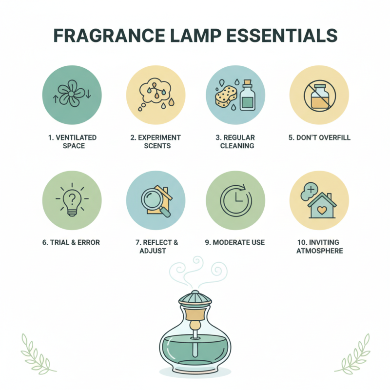 10 Essential Tips for Using a Fragrance Lamp Effectively?