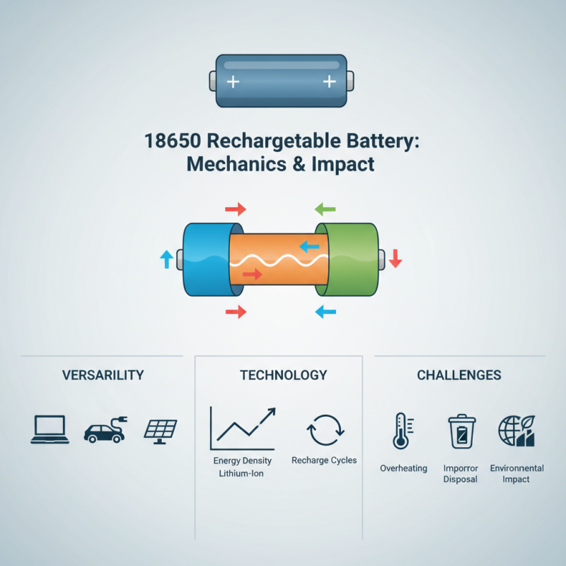 What is a 18650 rechargeable battery and how does it work?