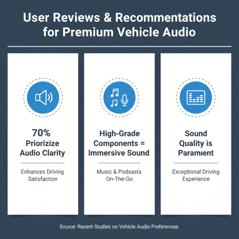 10 Best Vehicle Audio Systems for Superior Sound Quality