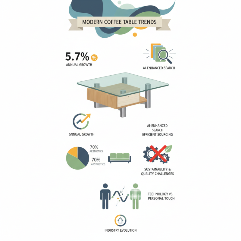 Modern Coffee Table Trends at China Import and Export Fair?