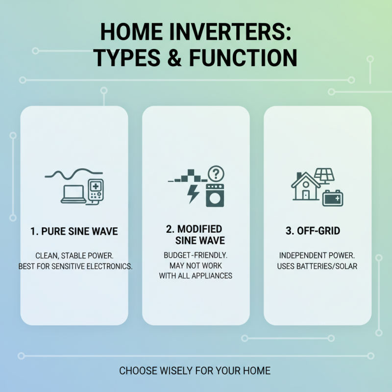 How to Choose the Best Inverter for Home Use to Maximize Efficiency?