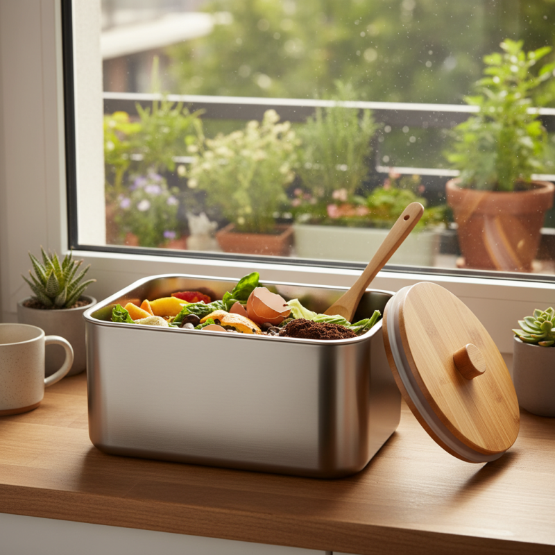 Why You Should Consider a Tabletop Compost Bin for Your Home