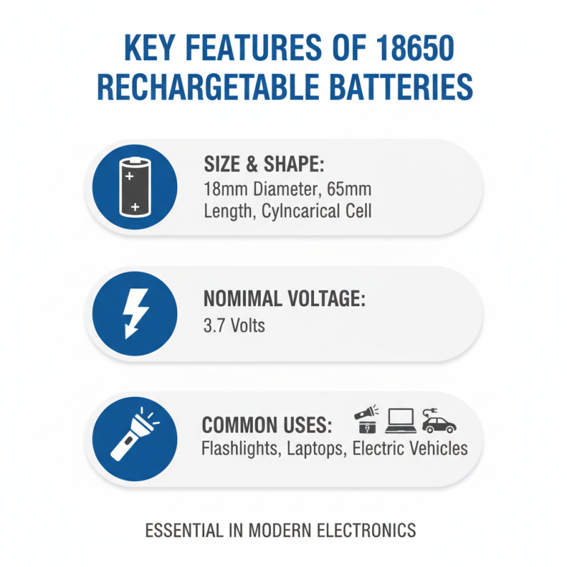 What is a 18650 rechargeable battery and how does it work?