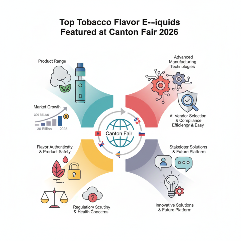 Top Tobacco Flavor E Liquids Featured at Canton Fair 2026?