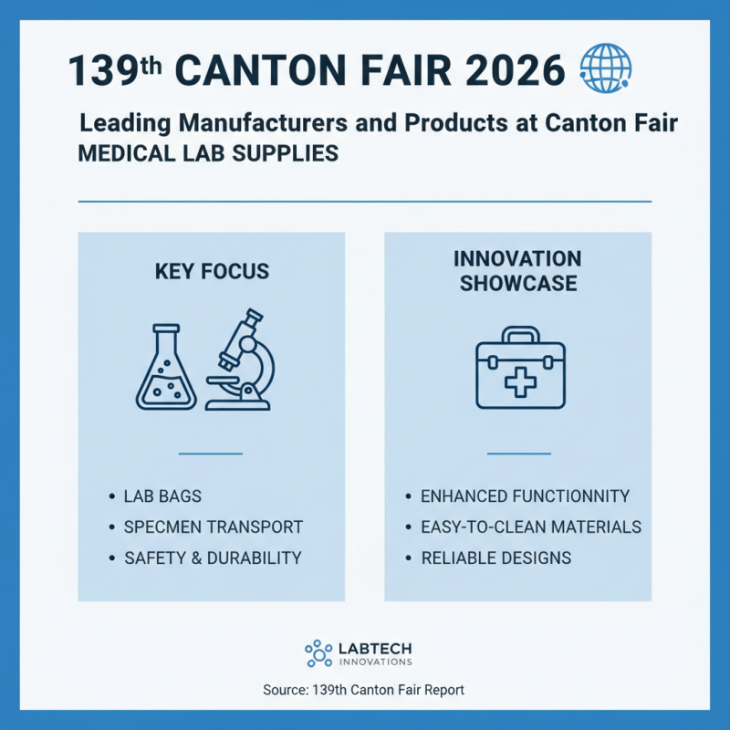 Best Medical Lab Bags at the 139th Canton Fair 2026?